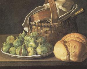 Melendez, Luis Eugenio Still Life with Figs (mk05) oil painting picture